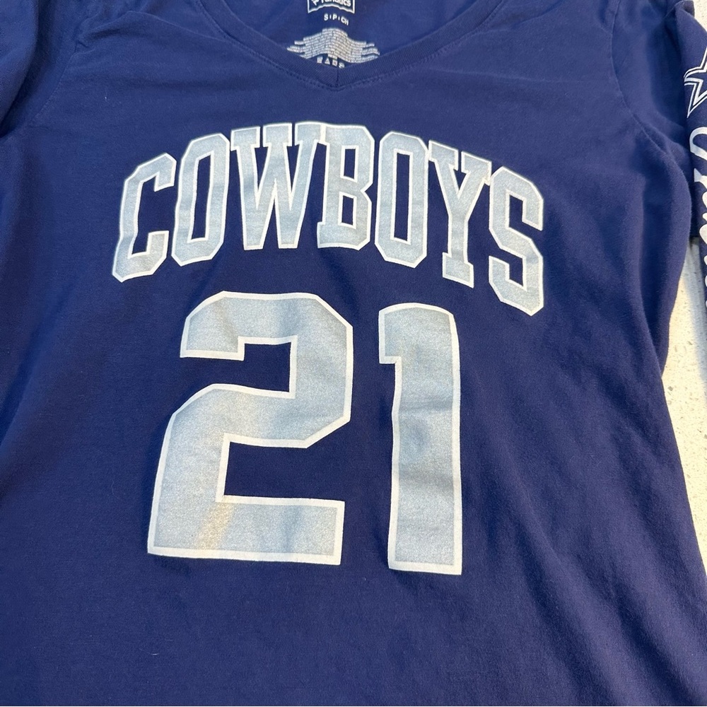 Dallas Cowboys Ladies Long Sleeve T-Shirt size Small - Picture 3 of 9